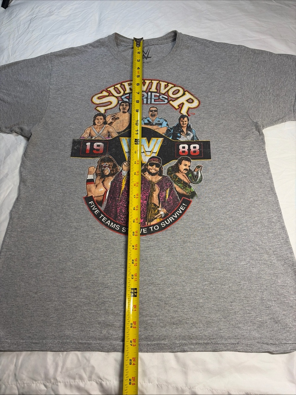 MAD Engine Grey Survivor Series 1988 Graphic Tee